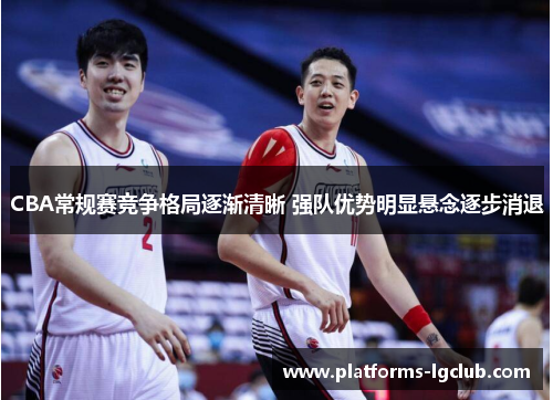 CBA常规赛竞争格局逐渐清晰 强队优势明显悬念逐步消退