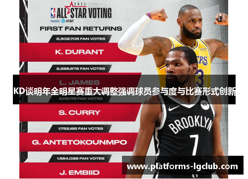 KD谈明年全明星赛重大调整强调球员参与度与比赛形式创新